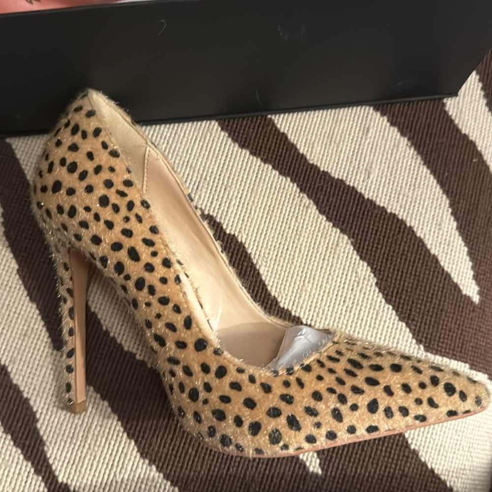 Cult of Coquette Vegan Cheetah Pump